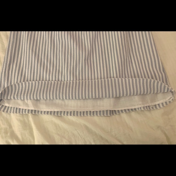Blue and white stripe Rampage dress - Picture 4 of 5